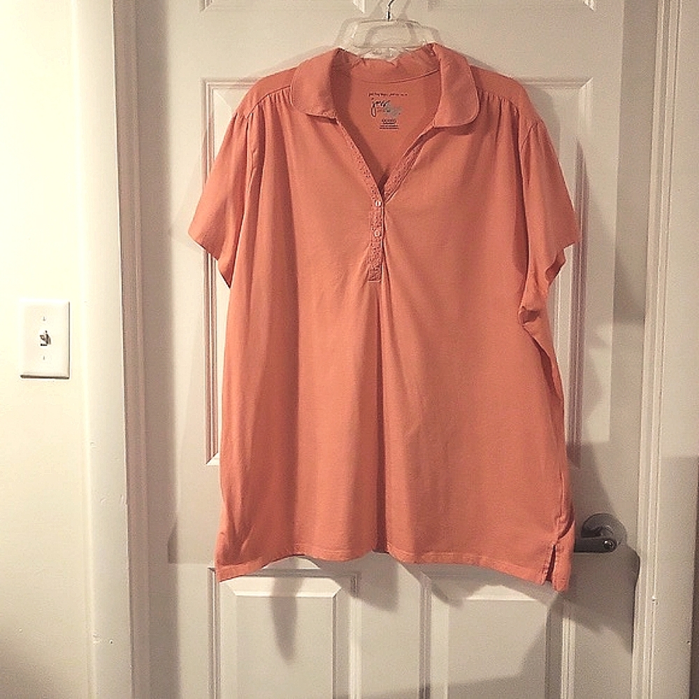 Just My Size short sleeve blouse 4X